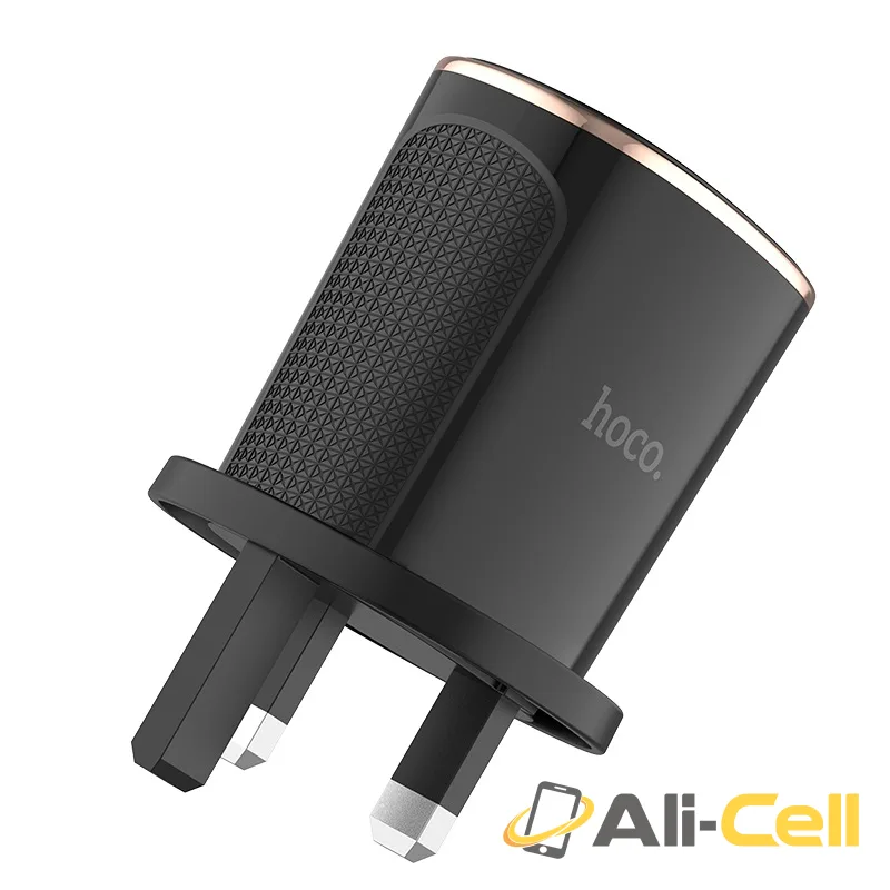 Wall charger “C60B Prestige” UK plug dual USB QC3.0 (C60b White) — 4