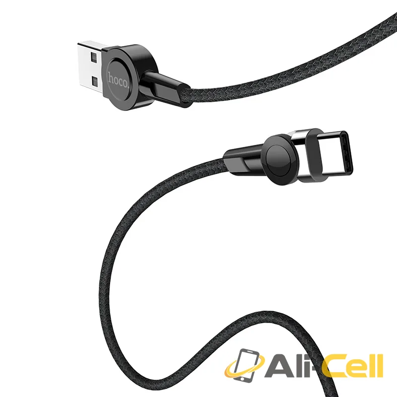 Cable USB to Type-C “S8 Magnetic” charging wire (S8 Type C Black, 1.2m) — 2