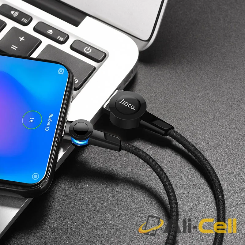 Cable USB to Type-C “S8 Magnetic” charging wire (S8 Type C Black, 1.2m) — 6