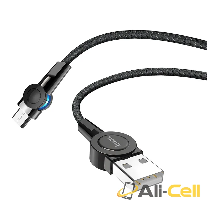 Cable USB to Micro-USB “S8 Magnetic” charging wire (S8 Micro Usb Black, 1.2m) — 4