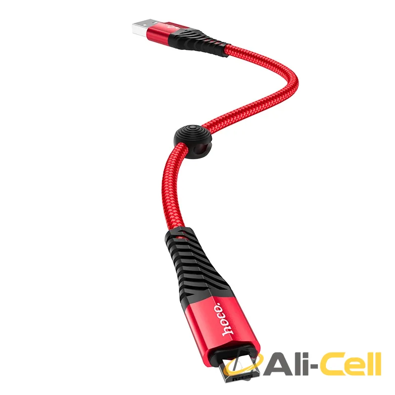 Cable USB to Micro-USB “X38 Cool” charging data sync 0.25m (X38 Micro Usb 25cm Red) — 4