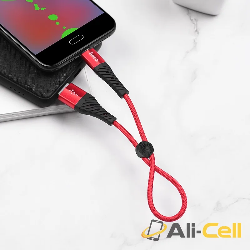 Cable USB to Micro-USB “X38 Cool” charging data sync 0.25m (X38 Micro Usb 25cm Red) — 5