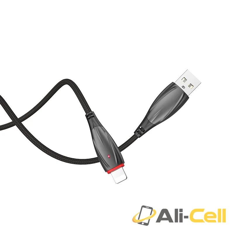 Cable USB to Lightning “U71 Star” charging data sync (U71 Lightning Red, 1.2m) — 3