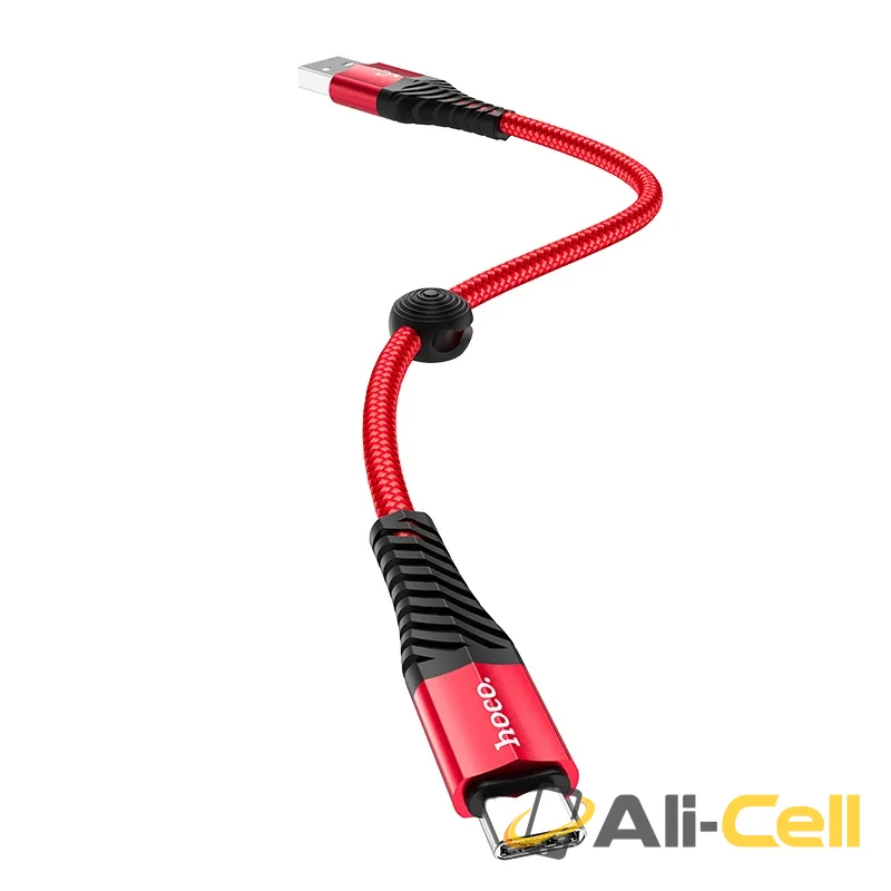 Cable USB to Type-C “X38 Cool” charging data sync 0.25m (X38 Type C 25cm Black) — 2