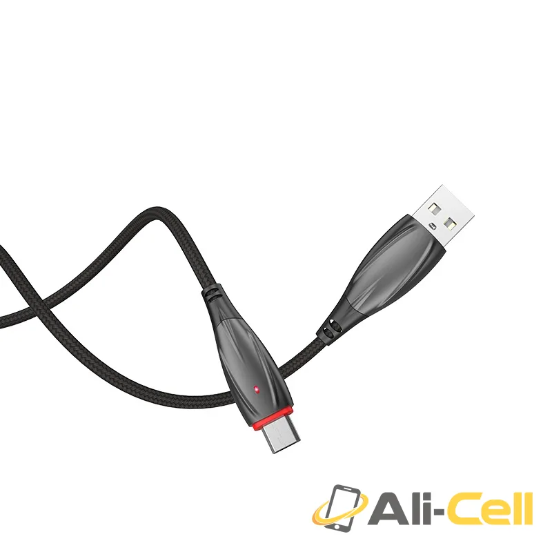 Cable USB to Micro-USB “U71 Star” charging data sync (U71 Micro Usb Black, 1.2m) — 3