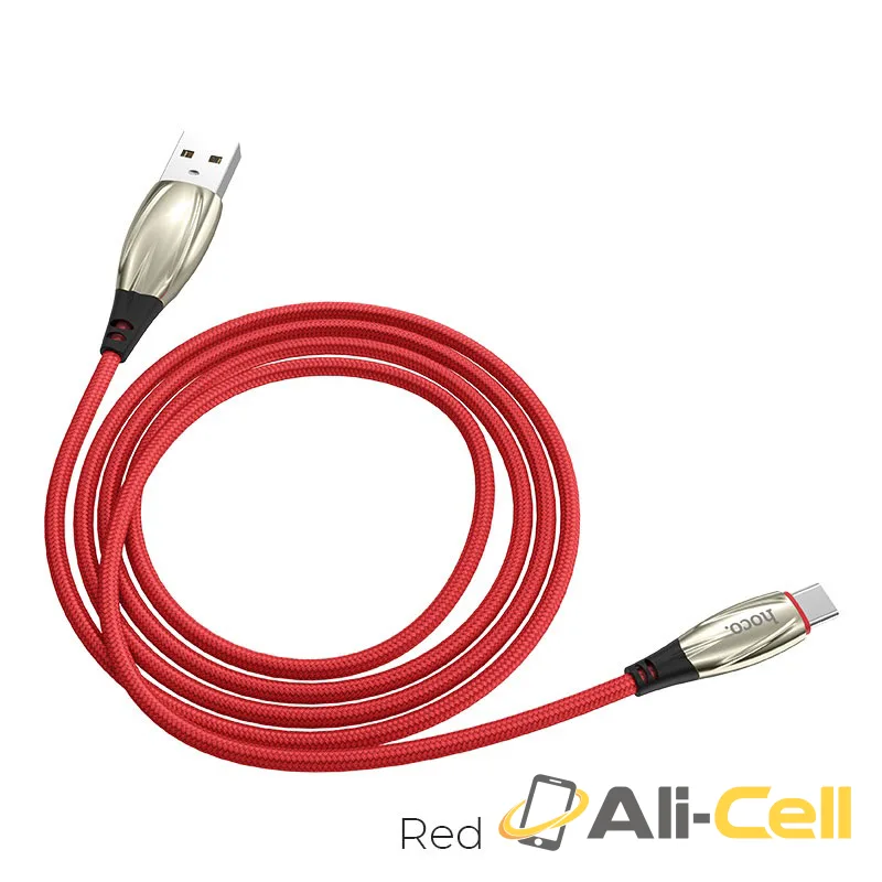 Cable USB to Type-C “U71 Star” charging data sync (U71 Type C Red, 1.2m)