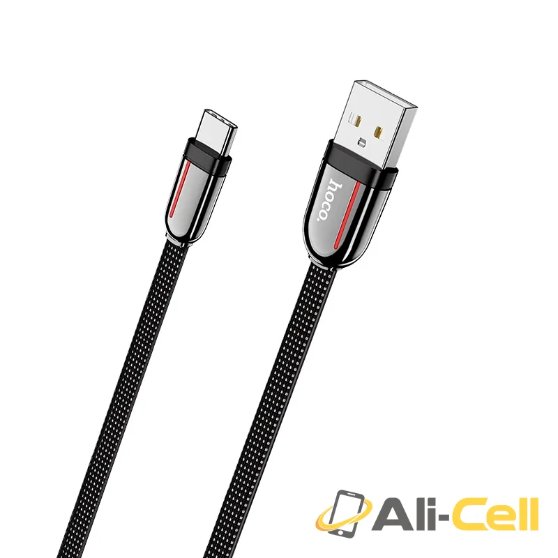Cable USB to Type-C “U74 Grand” charging data sync (U74 Type C Red, 1.2m) — 4