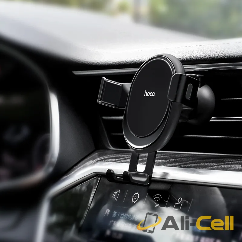 Car holder “CA56 Metal armour” for air outlet (Ca56 Black Silver) — 5