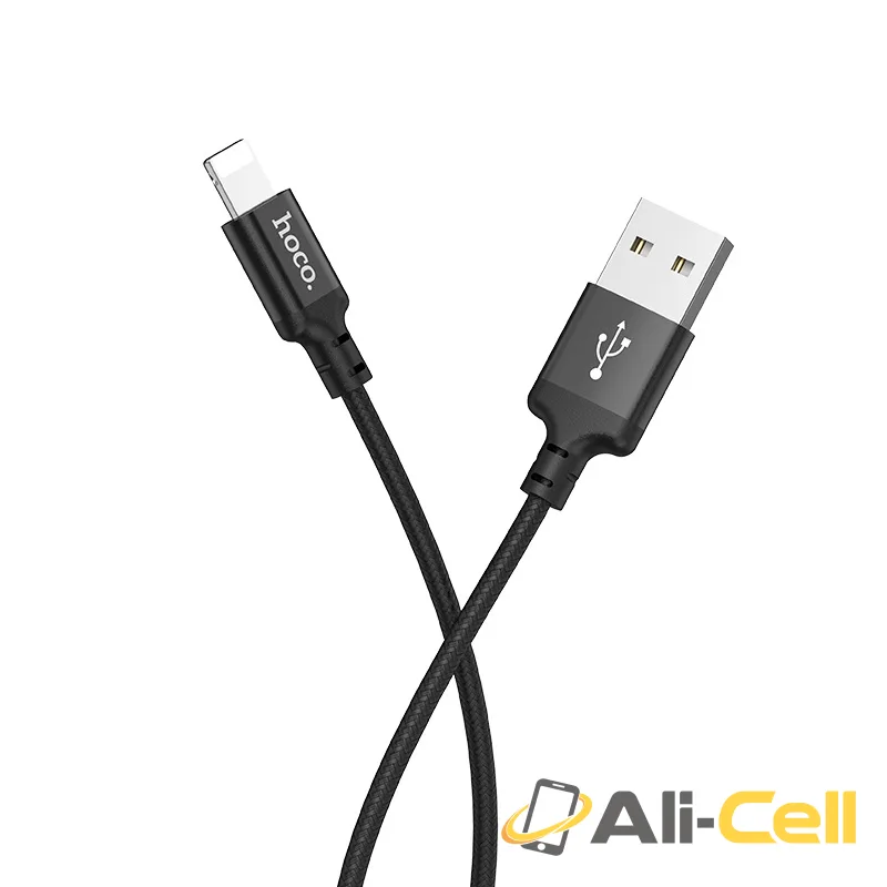 Cable USB to Lightning “X14 Times speed” charging data sync canned package (X14 Lightning Black, 1.0m) — 4