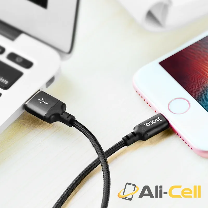 Cable USB to Lightning “X14 Times speed” charging data sync canned package (X14 Lightning Black, 1.0m) — 5