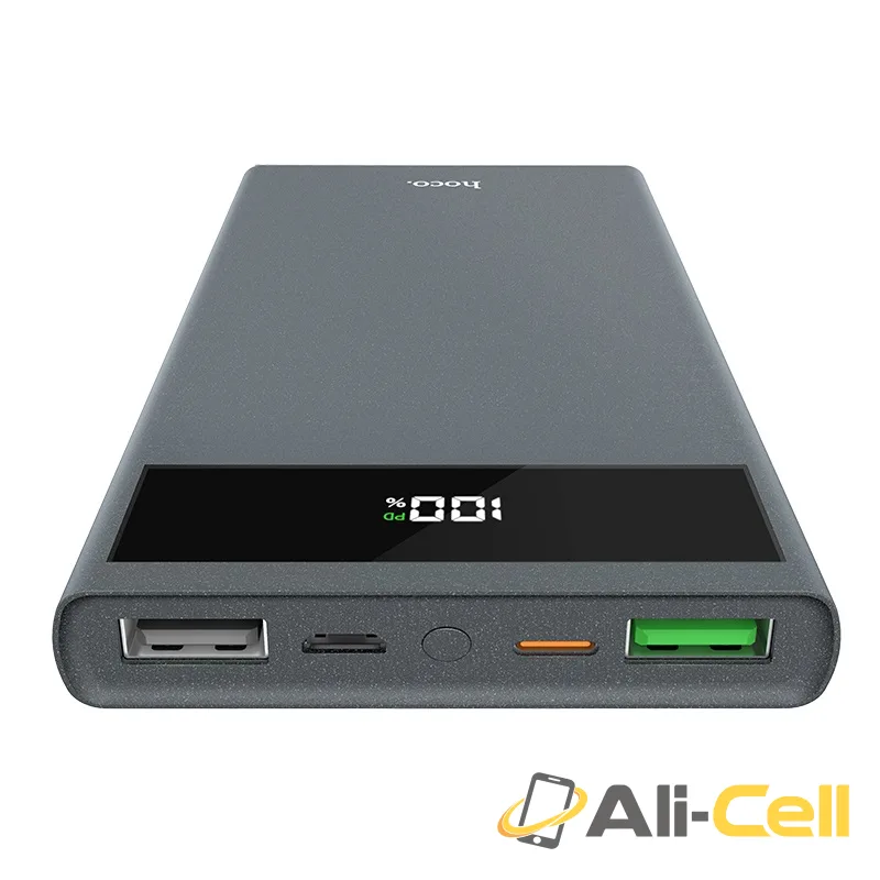 Power bank “J49 Jewel” PD + QC3.0 10000mAh (J49 Gray) — 3