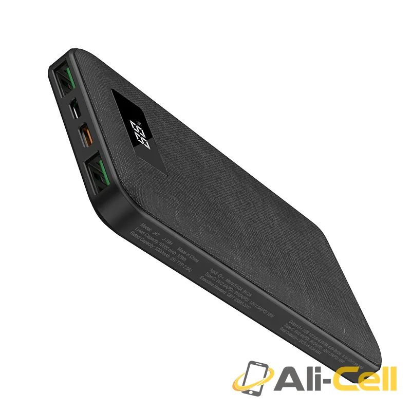 Power bank “J47 Element” PD + QC3.0 10000mAh (J47 Gray) — 3