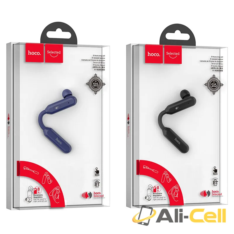 Wireless headset “S15 Noble” earphone with mic (S15 Blue) — 7