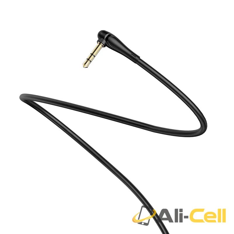 Cable 3.5mm to 3.5mm “UPA14” audio AUX 1m / 2m (Upa14 Black, 1.0m) — 4