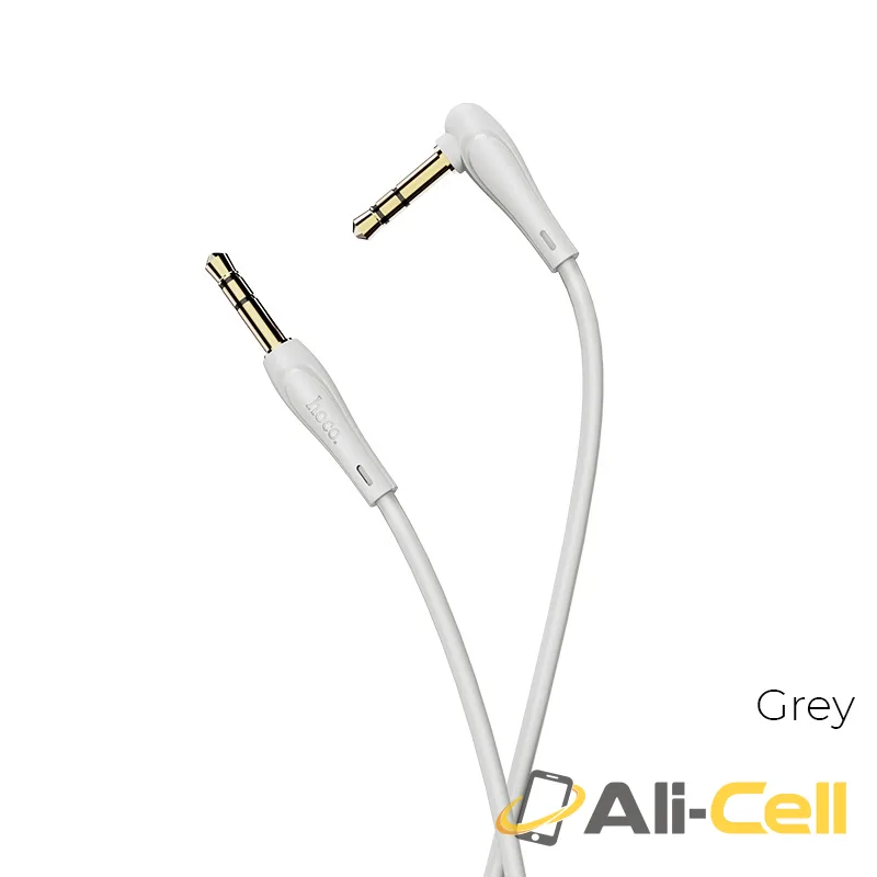 Cable 3.5mm to 3.5mm “UPA14” audio AUX 1m / 2m (Upa14 Gray, 1.0m)