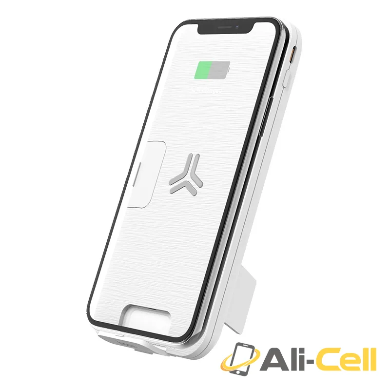 Power bank “S16 Energy lake” wireless charging 10000mAh PD (S16 White) — 2