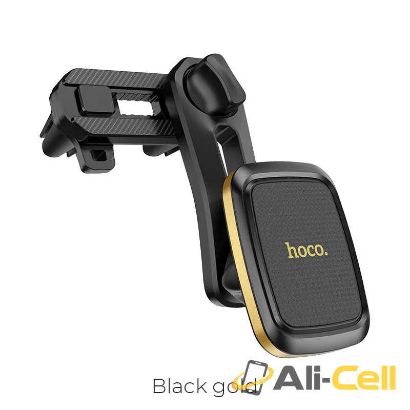 Car holder “CA57 Leader” magnetic air outlet (Ca57 Black Gold)