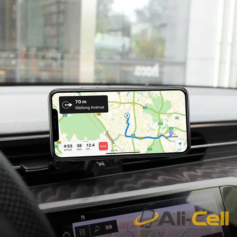Car holder “CA57 Leader” magnetic air outlet (Ca57 Black Gold) — 6