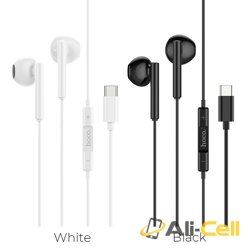 Wired earphones Type-C “M65 Special sound” with microphone (M65 White) — 6