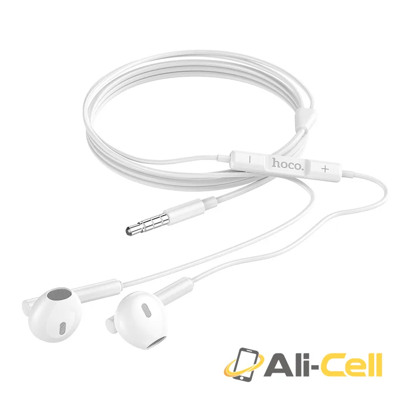 Wired earphones 3.5mm “M64 Melodious” with microphone (M64 Black) — 3
