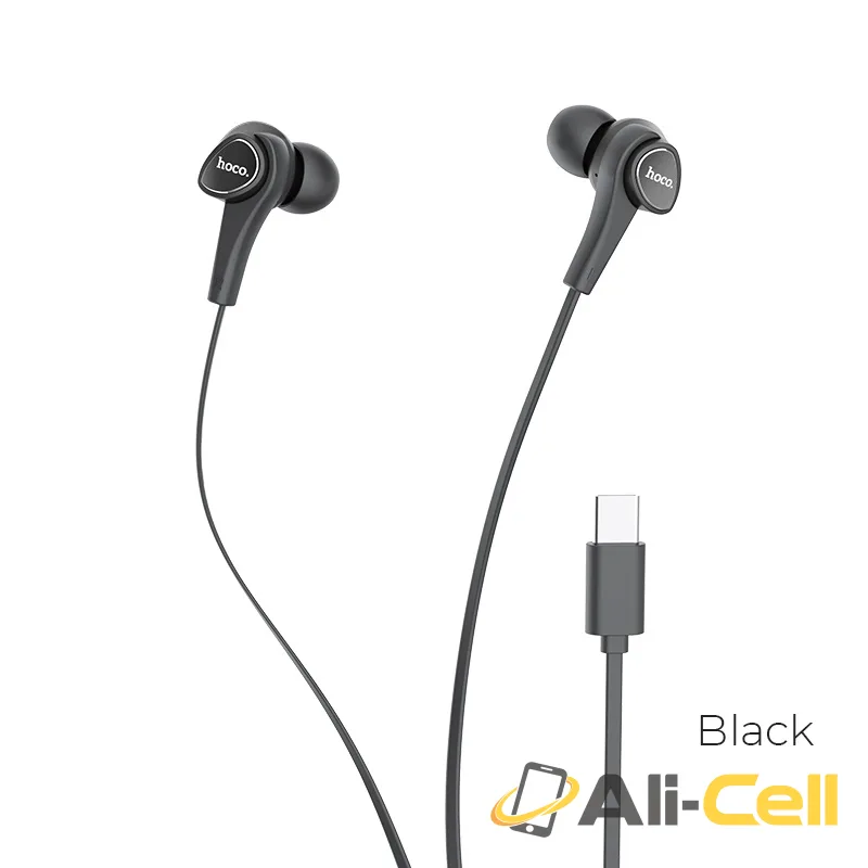 Wired earphones Type-C “M67 Passion” with microphone (M67 Black)