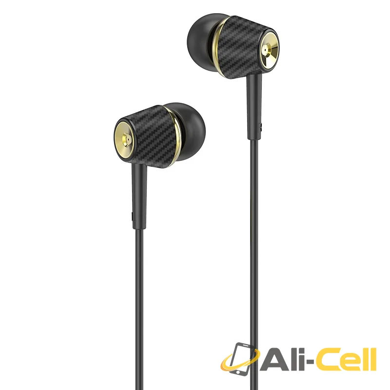 Wired earphones 3.5mm “M70 Graceful” with microphone (M70 White) — 2