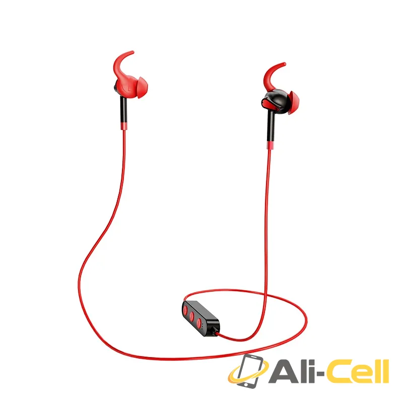 Wireless earphones “ES30 Axestone” sports headset (Es30 Red) — 3