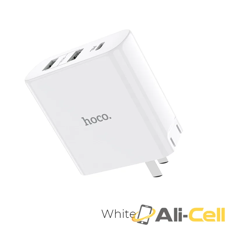 Wall charger “C74 63W Speedmaster” PD3.0 + QC3.0 (C74 White, CN)