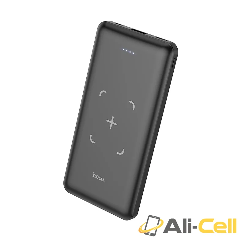 Power bank “J50 Surf” wireless charging 10000mAh (J50 Black) — 3