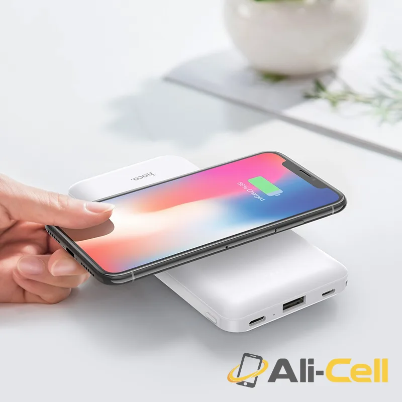 Power bank “J50 Surf” wireless charging 10000mAh (J50 White) — 5