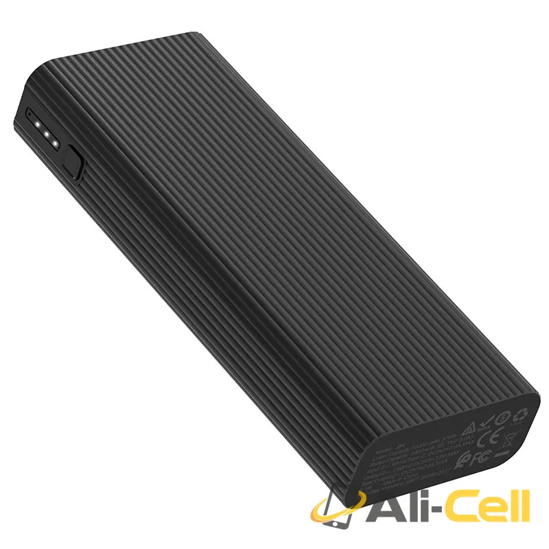 Power bank “J54 Spirit power” 10000mAh (J54 Metal Gray) — 3