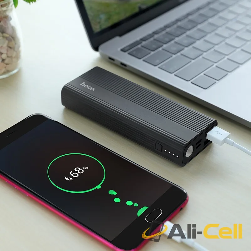 Power bank “J54 Spirit power” 10000mAh (J54 Metal Gray) — 6
