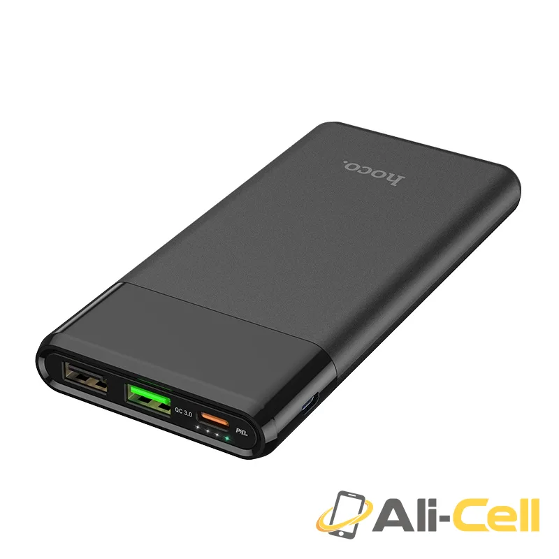 Power bank “J58 Cosmo” 10000mAh PD + QC3.0 (J58 Black) — 2