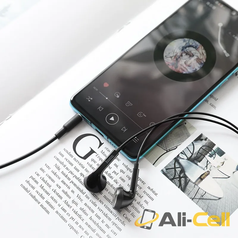 Wired earphones 3.5mm “M73 Joan” with mic (M73 White) — 6