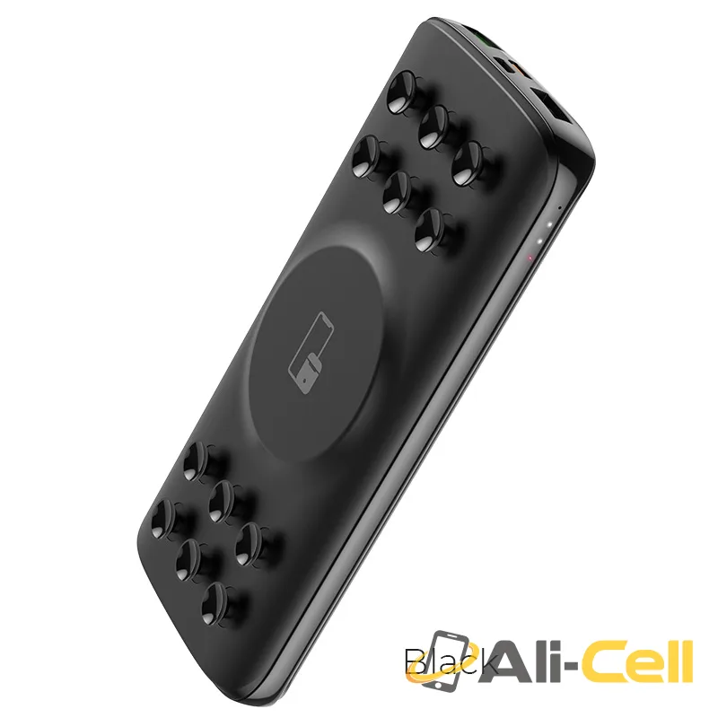 Power bank “J56 Sea power” 10000mAh wireless charging (J56 Black)