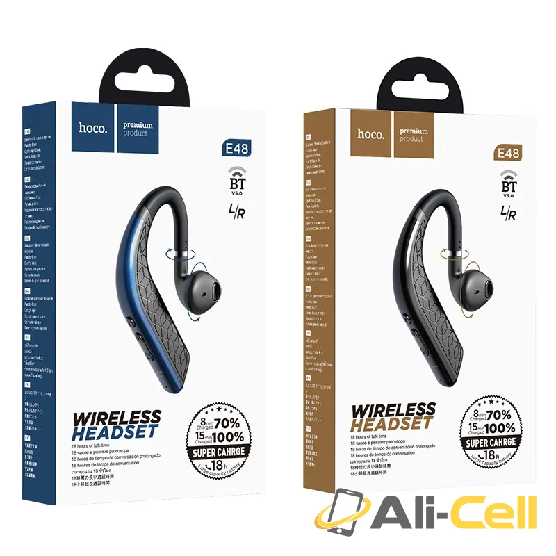Wireless headset “E48 Superior” (E48 Black) — 7