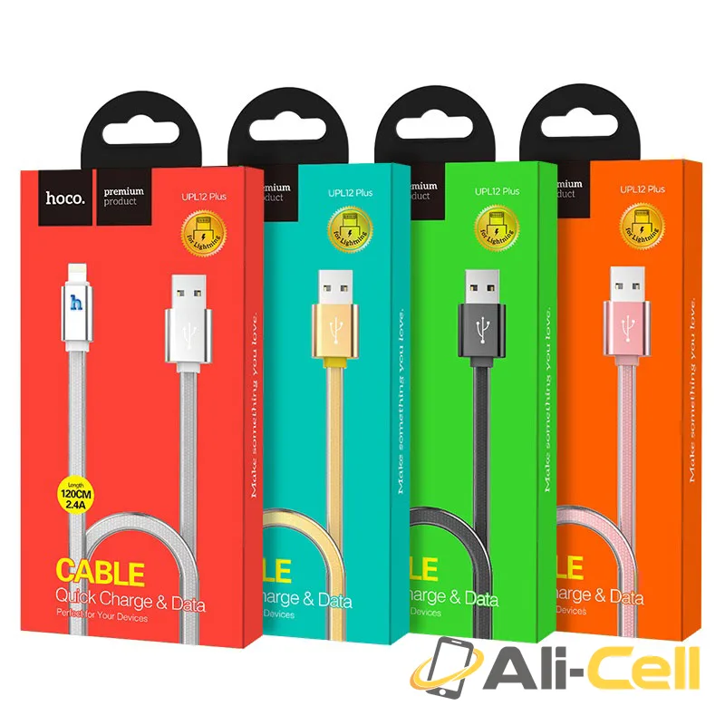 Cable USB to Lightning “UPL12 Plus” charging data sync (Upl12 Plus Lightning Silver, 1.2m) — 7