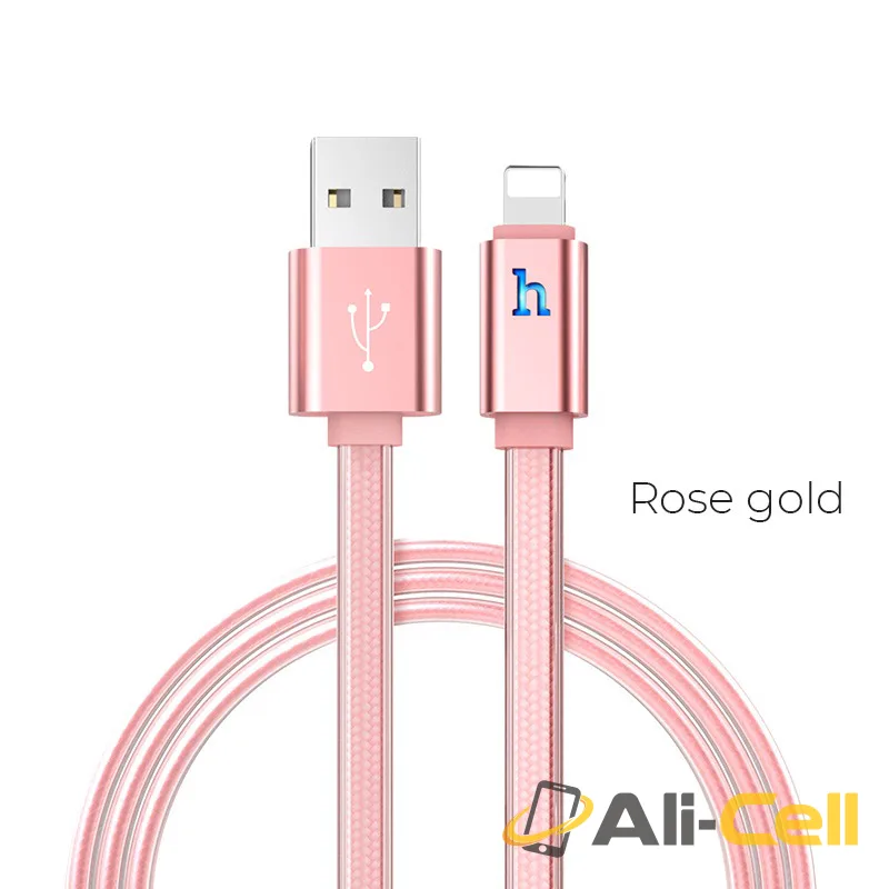 Cable USB to Lightning “UPL12 Plus” charging data sync (Upl12 Plus Lightning Rose Gold, 1.2m)