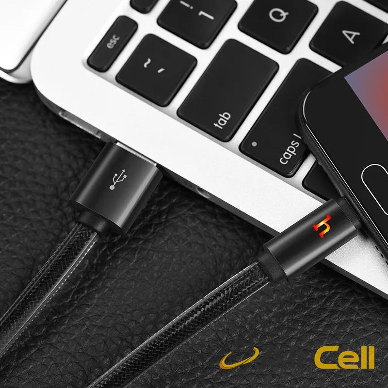 Cable USB to Micro-USB “UPL12 Plus” charging data sync (Upl12 Plus Micro Usb Black, 1.2m) — 5