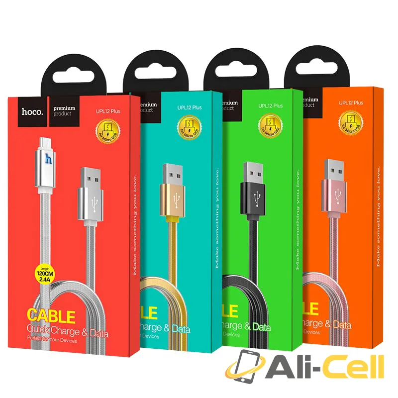 Cable USB to Micro-USB “UPL12 Plus” charging data sync (Upl12 Plus Micro Usb Black, 1.2m) — 7