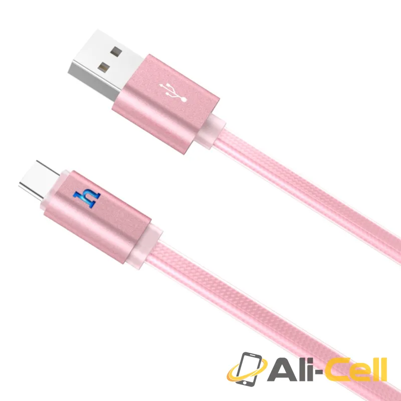 Cable USB to Type-C “UPL12 Plus” charging data sync (Upl12 Plus Type C Black, 1.2m) — 3