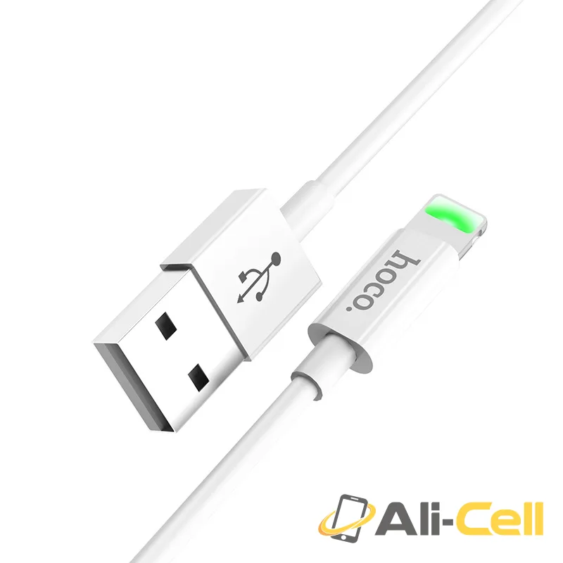 Cable USB to Lightning “X43 Satellite” charging data sync (X43 Lightning White, 1.0m) — 4