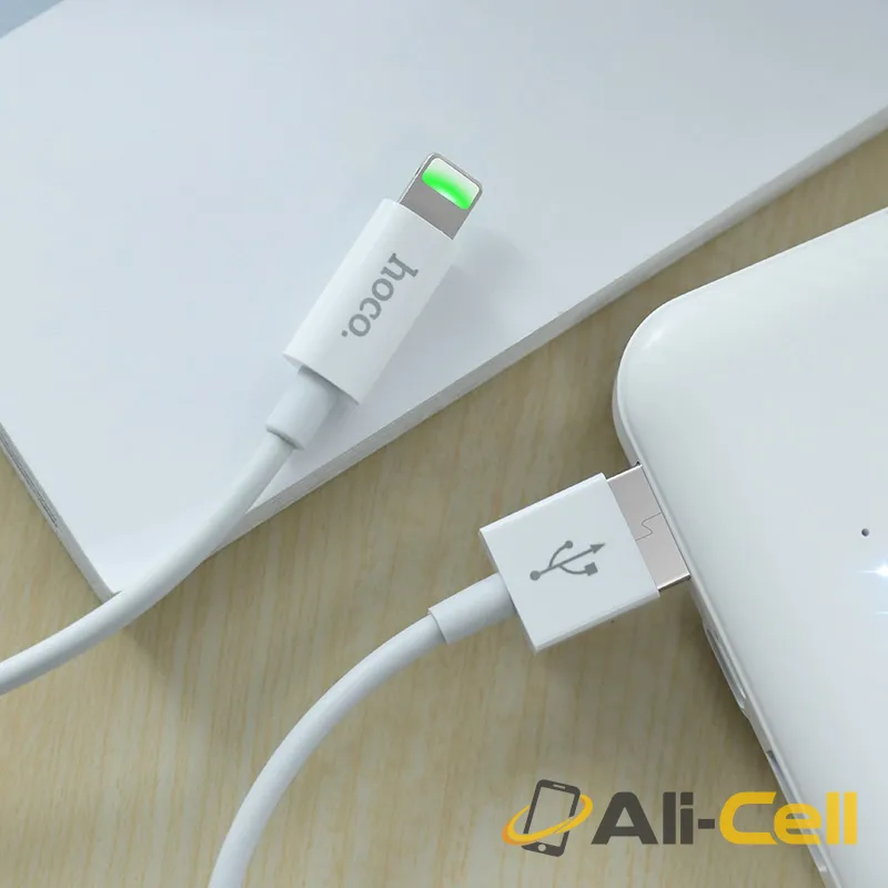 Cable USB to Lightning “X43 Satellite” charging data sync (X43 Lightning White, 1.0m) — 6