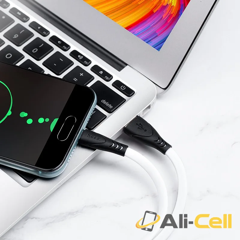 Cable USB to Micro-USB “X42 Soft Silicone” charging data sync (X42 Micro Usb Mint Green, 1.0m) — 5