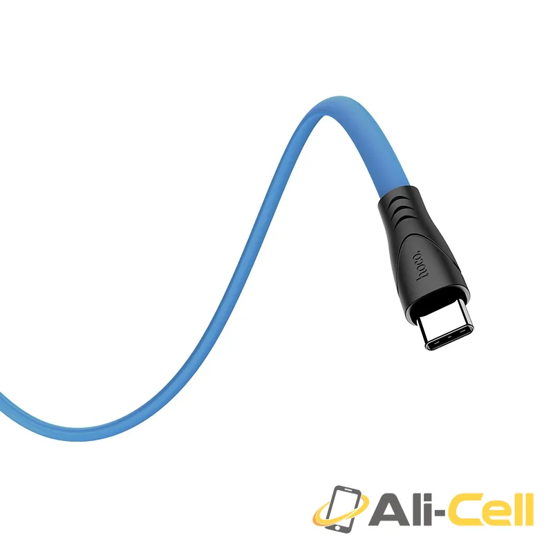 Cable USB to Type-C “X42 Soft Silicone” charging data sync (X42 Type C White, 1.0m) — 3