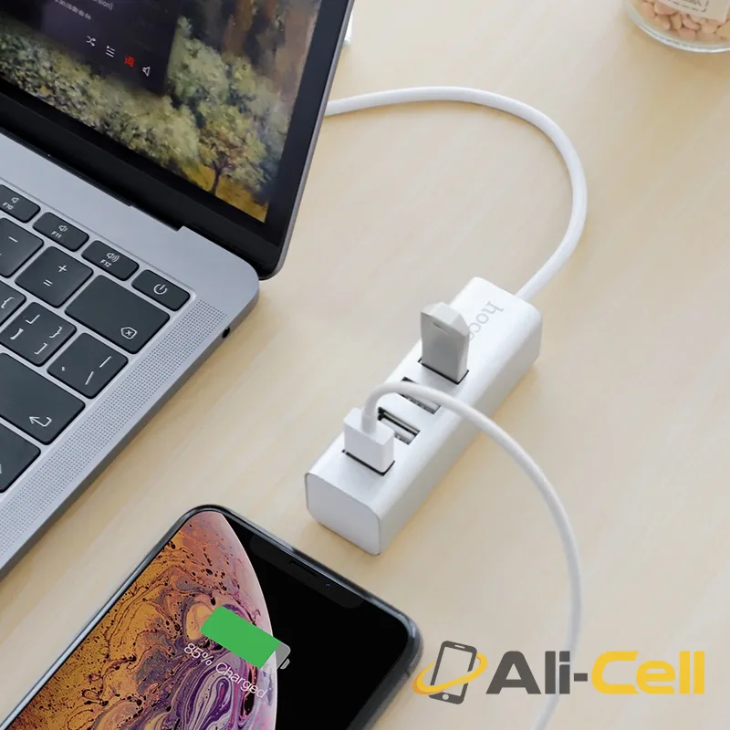Type-C hub “HB1” Type-C to 4 USB 2.0 ports converter (Hb1 Type C Metal Gray) — 5