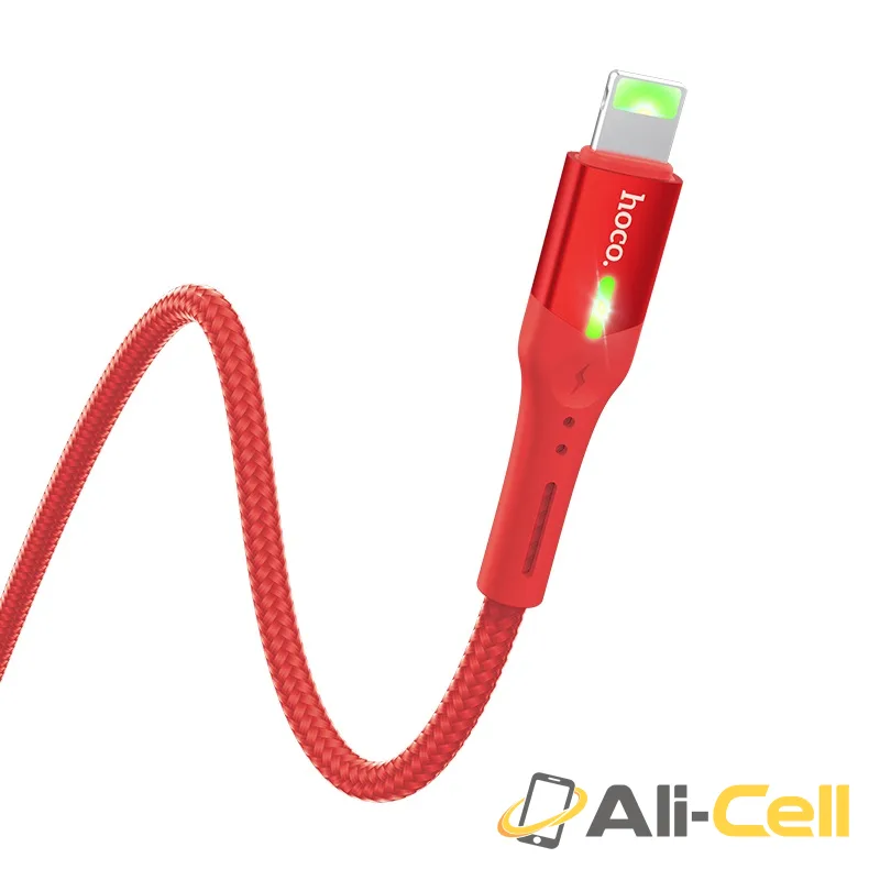 Cable USB to Lightning “S24 Celestial” charging data sync (S24 Lightning Red, 1.2m) — 3