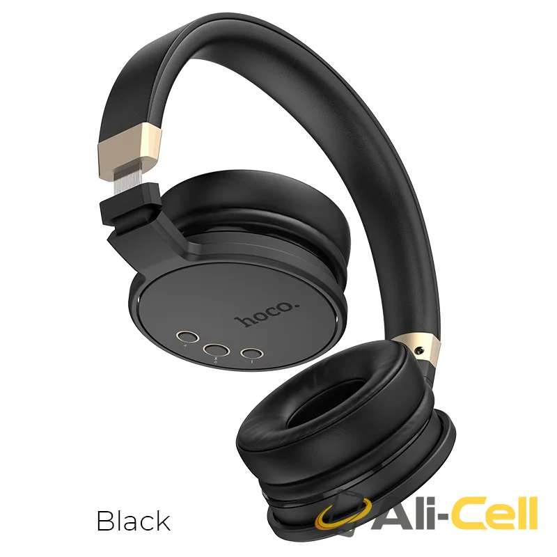 Headphones “W26 Enjoyment” wireless wired (W26 Black)