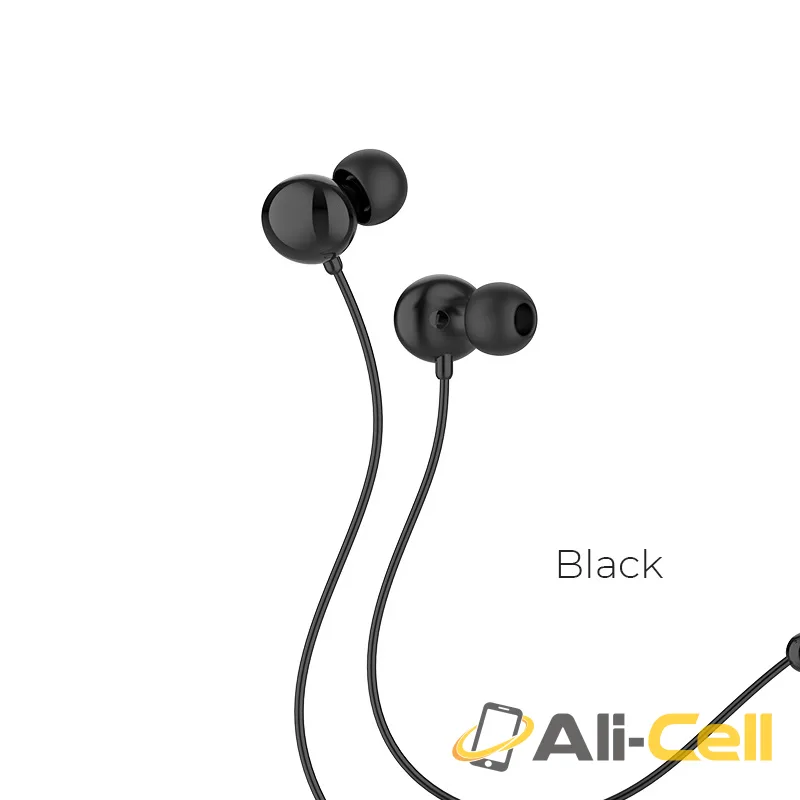 Wired earphones 3.5mm “M69 Expression” with mic (canned package) (M69 Canned Package Black)