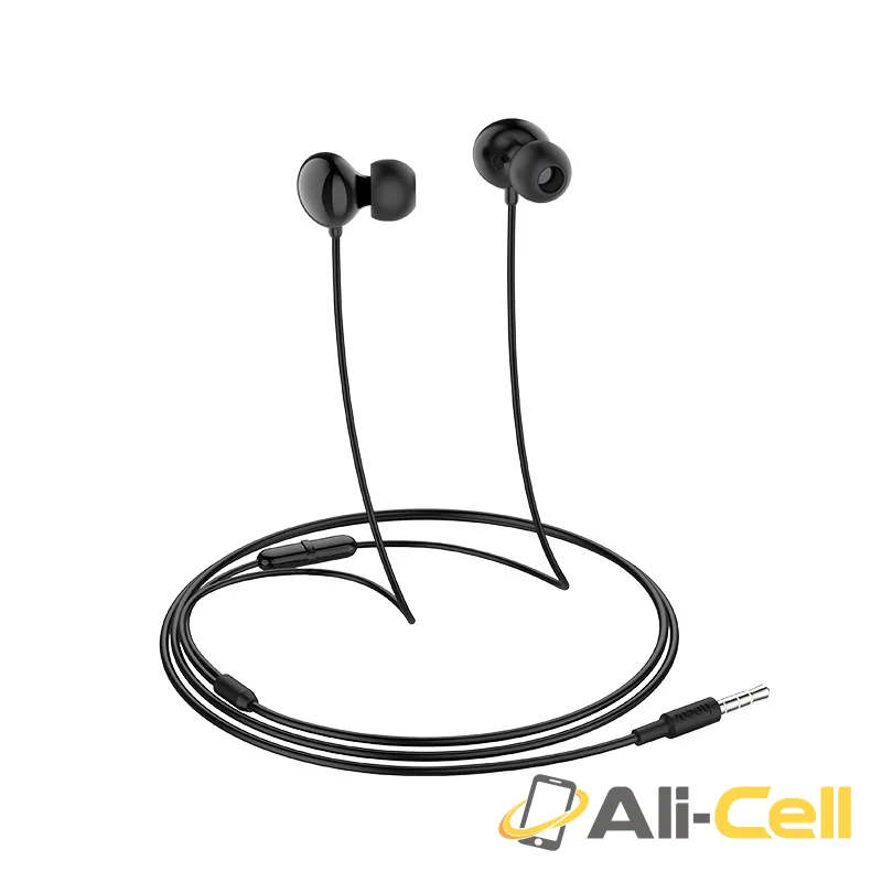 Wired earphones 3.5mm “M69 Expression” with mic (canned package) (M69 Canned Package Black) — 3